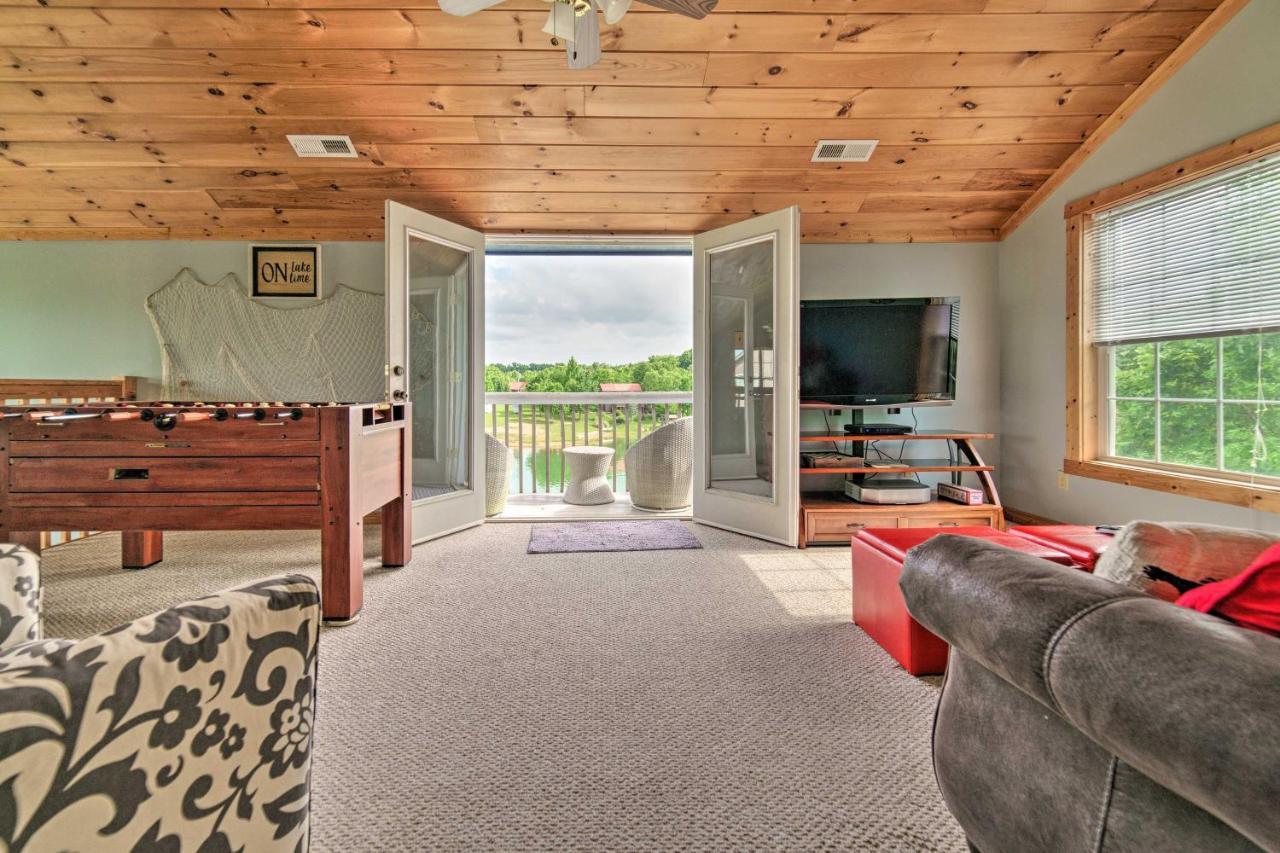Sevierville Lake House With Deck And Foosball Table! Esterno foto